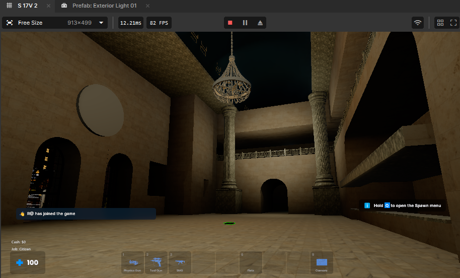 AfterDarkRP Train District interior flow rework