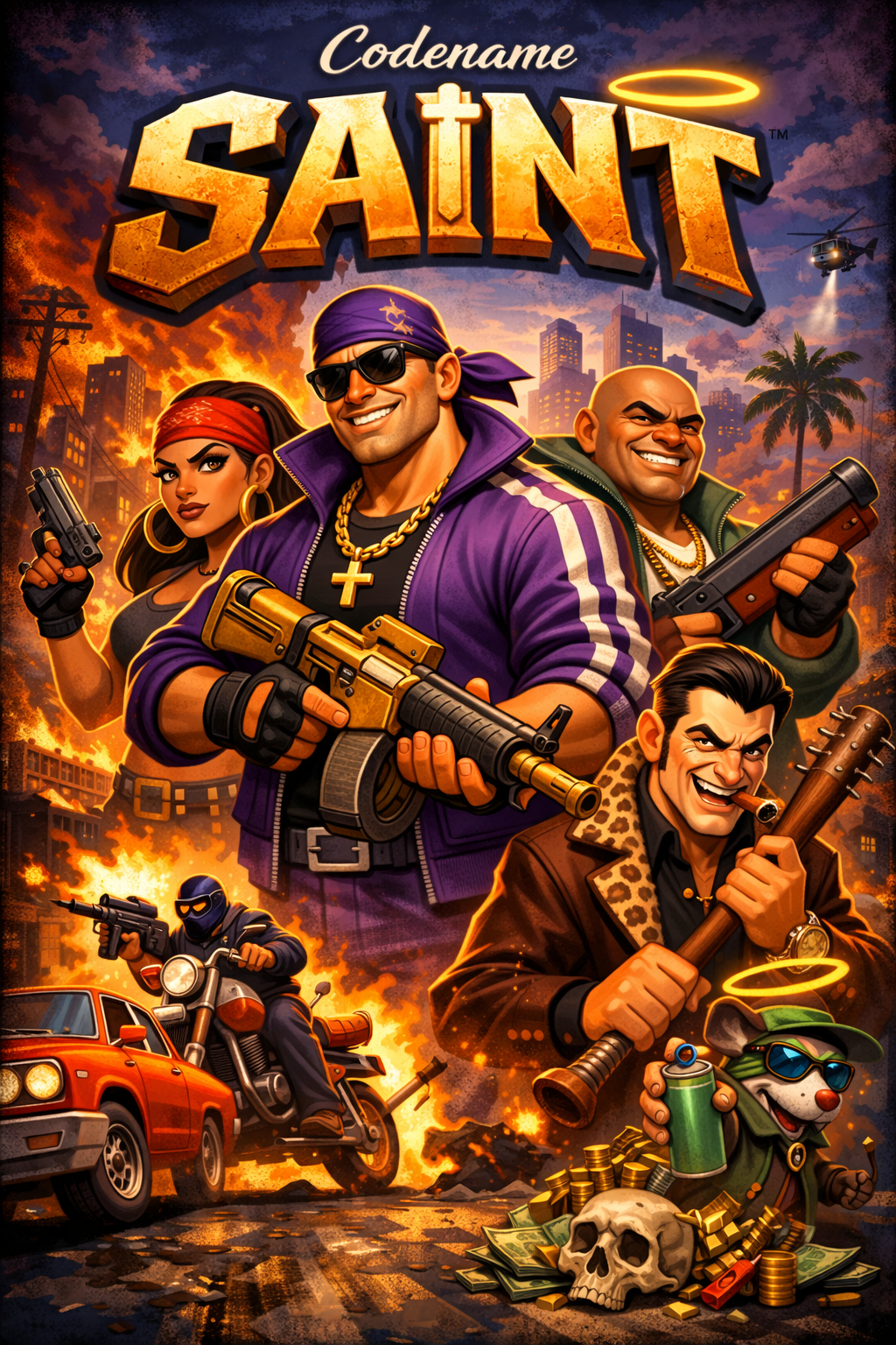 Codename SAINT concept art